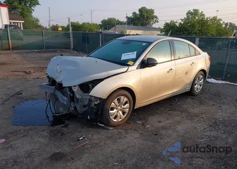 2014 Chevrolet Cruze Ls Auto from USA, damaged, VIN 1G1PA5SH0E7451495